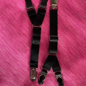 2 Clip on Garter Straps for Nylon Stockings Attach to Romper Teddy Shaper Ect